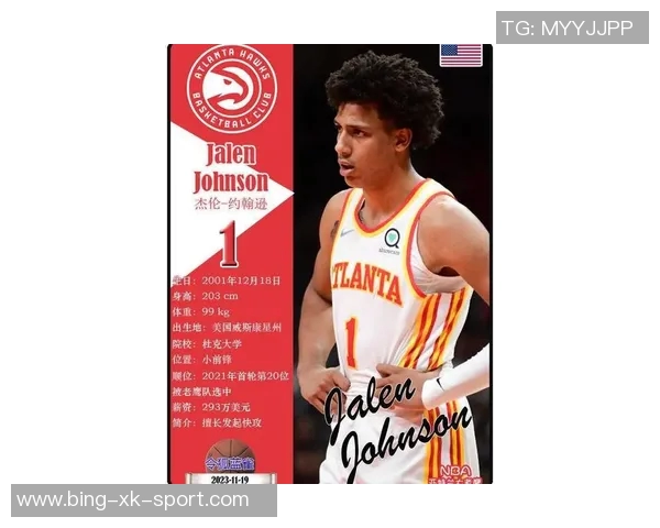杰伦约翰逊创造历史成为NBA第七位单月场均25分三双球员